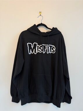 Misfits Black Graphic Hoodie